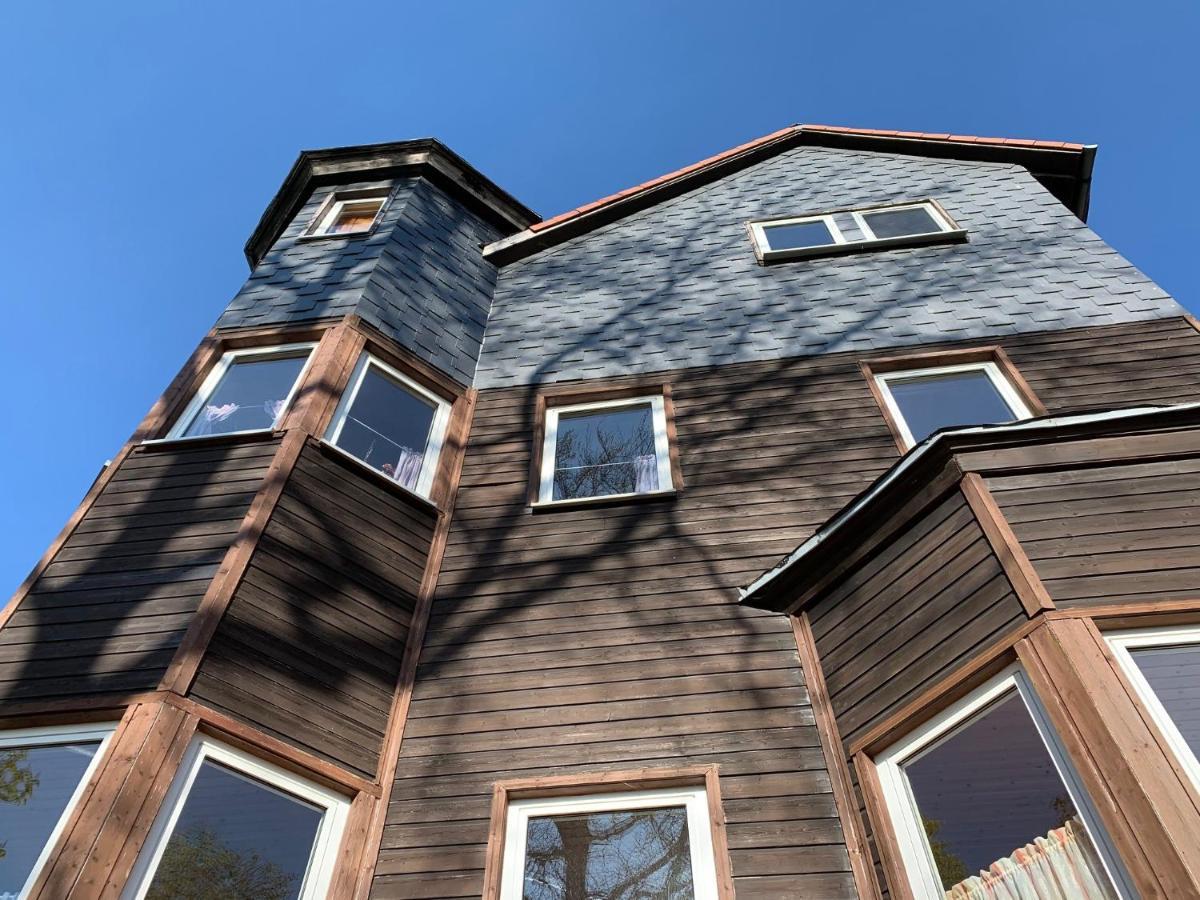 Appartamento Haus Am Kurpark Clausthal-Zellerfeld Esterno foto