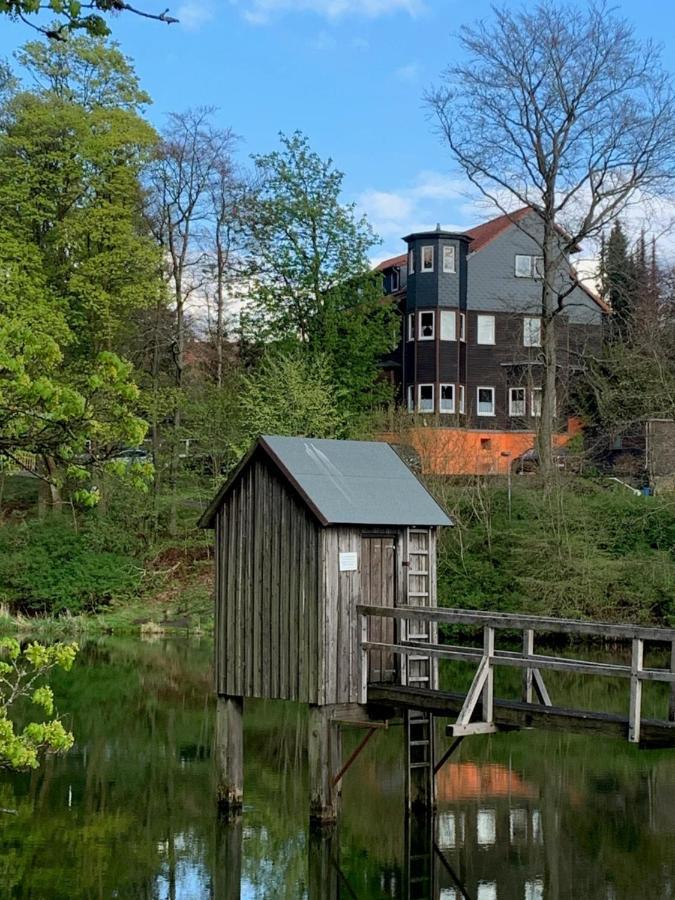 Appartamento Haus Am Kurpark Clausthal-Zellerfeld Esterno foto