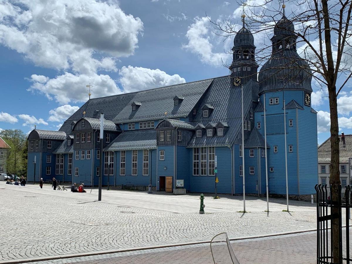 Appartamento Haus Am Kurpark Clausthal-Zellerfeld Esterno foto
