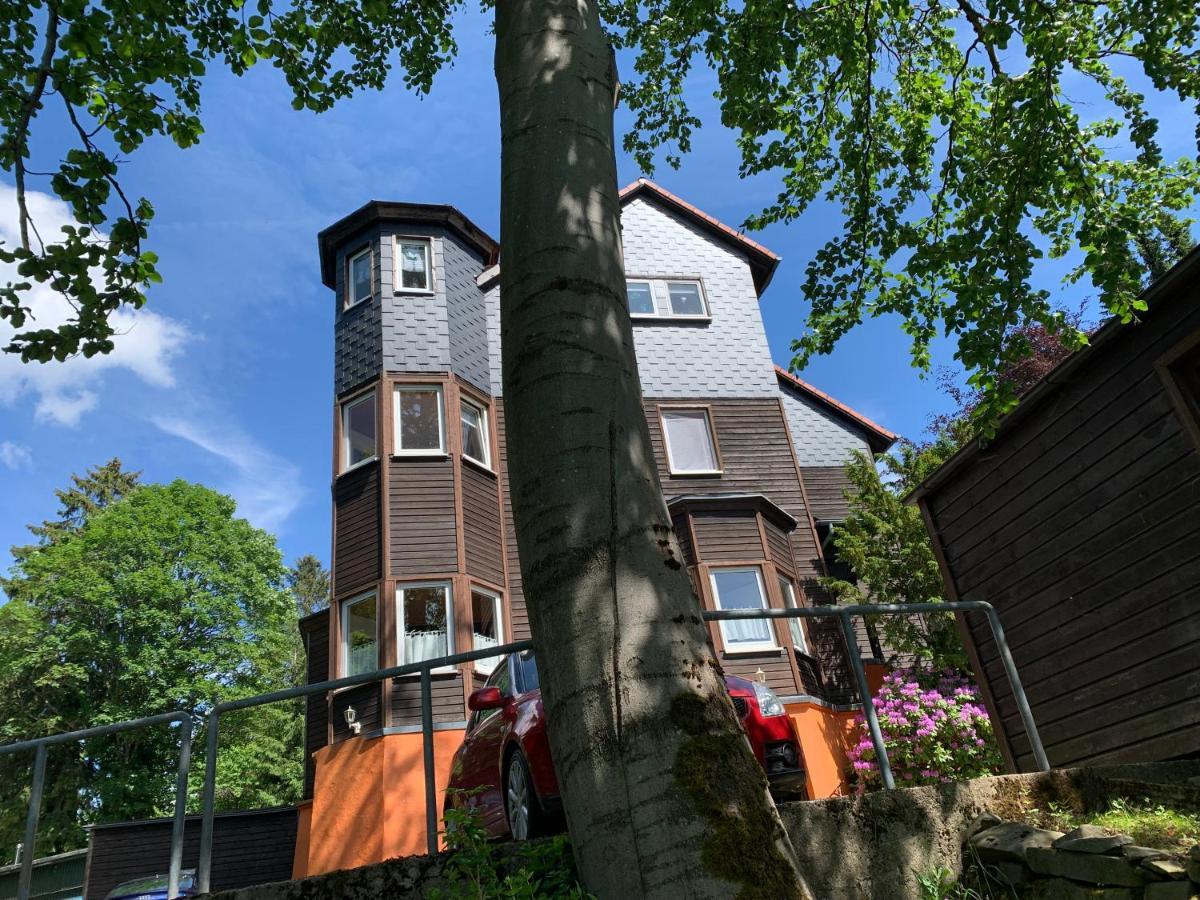 Appartamento Haus Am Kurpark Clausthal-Zellerfeld Esterno foto
