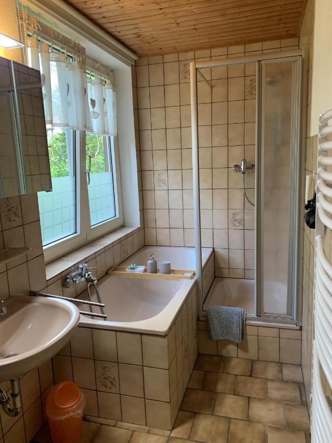Appartamento Haus Am Kurpark Clausthal-Zellerfeld Esterno foto